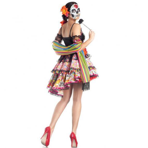 Day of The Dead Senorita Costume