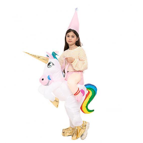 Funny Unicorn Inflatable Costume For Kids