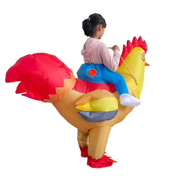Riding Chicken Costume