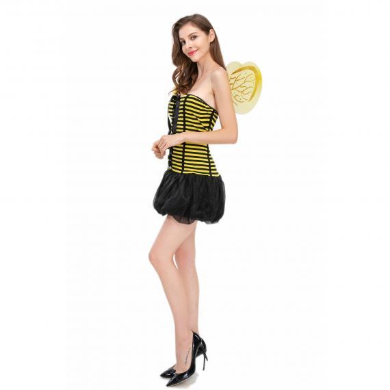 Womens Sexy Bee Dress Costume