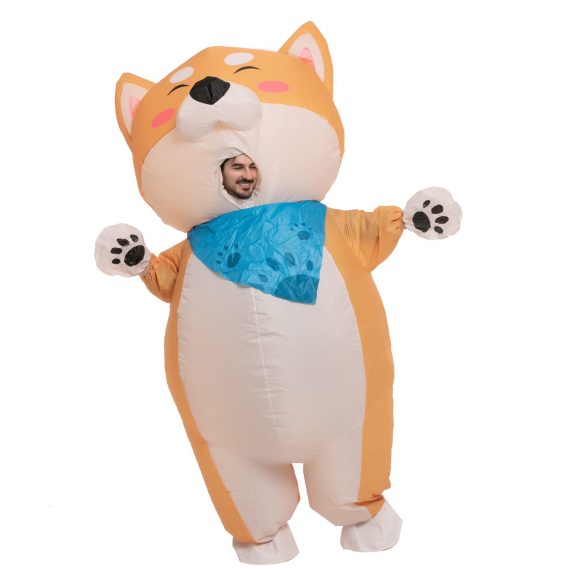 Cute Shiba Inu Inflatable Costume For Adult