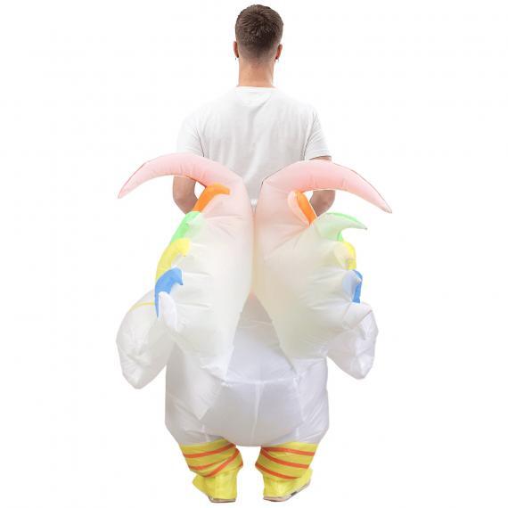 Funny Riding Chicken Costume
