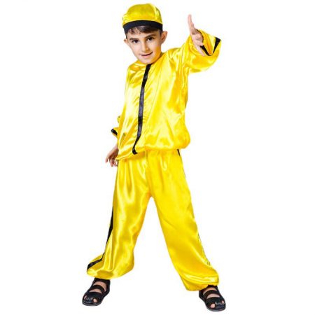 Kid’s 80’s Super Star Yellow Costume