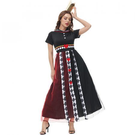 Adult Party Queen Dress For Halloween