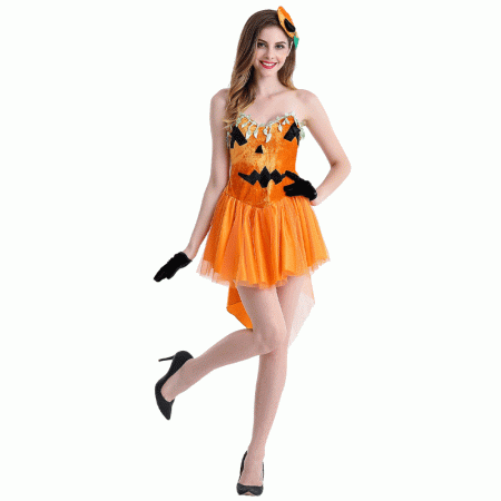 Adult Pumpkin Dress