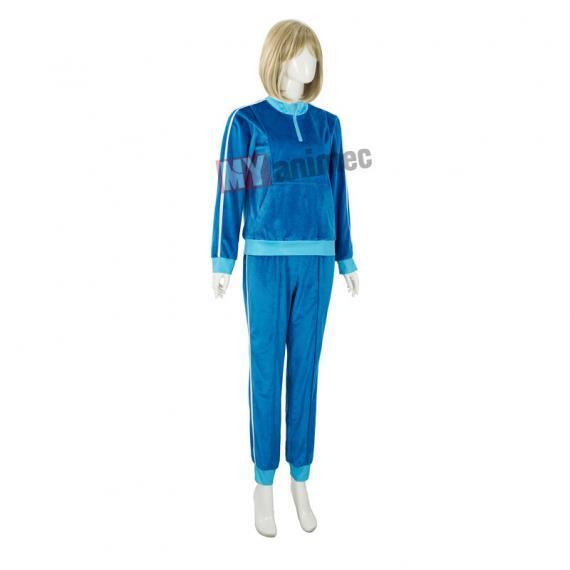 Blue Violet Beauregarde Costume