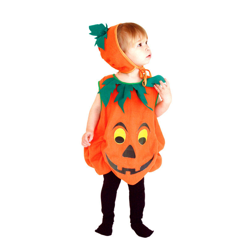 Cute Kids Pumpkin Costume MYanimec