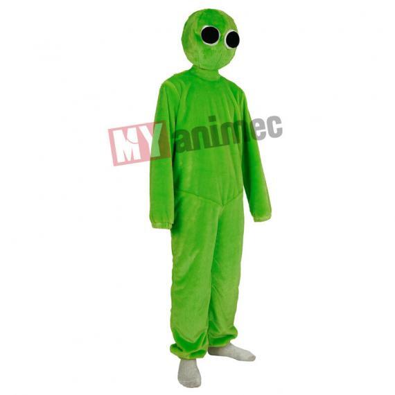 Rainbow Friends Green Costume