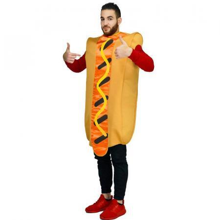 Unisex Hot Dog Costume For Adult