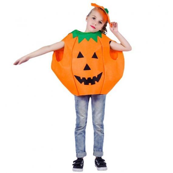 Unisex Kids Pumpkin Costume