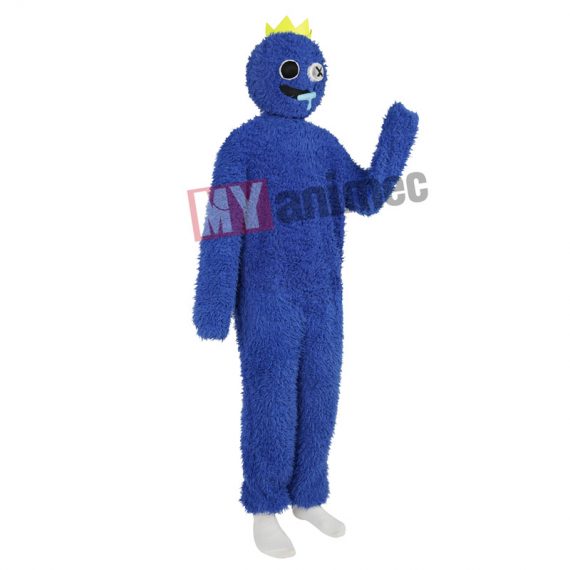 Halloween Rainbow Friends Blue Costume
