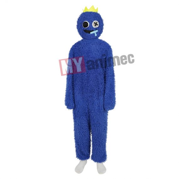 Halloween Rainbow Friends Blue Costume