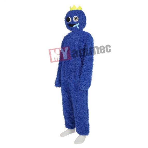 Halloween Rainbow Friends Blue Costume