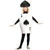 Womens Black Queen of Heart Card Costume