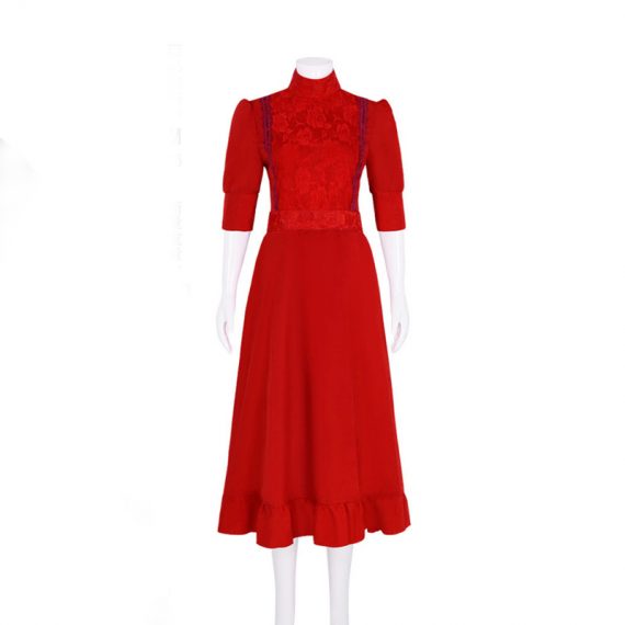 Movie Pearl Halloween Red Costume