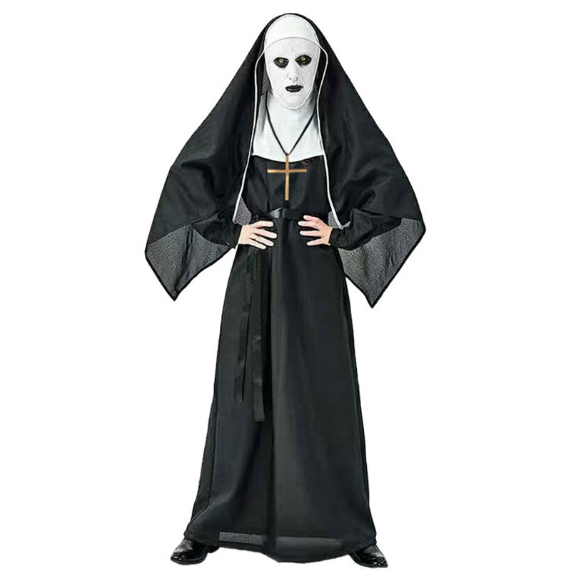 Scary Nun Halloween Costume - MYanimec