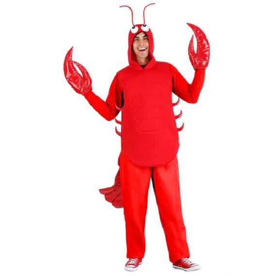 Adult Crayfish Jumpsuit Costume