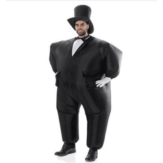 Funny Capitalist Inflatable Costume For Adult