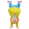 Funny Inverted Clown Inflatable Costume For Unisex