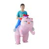 Funny Riding Cat Inflatable Costume For Kids