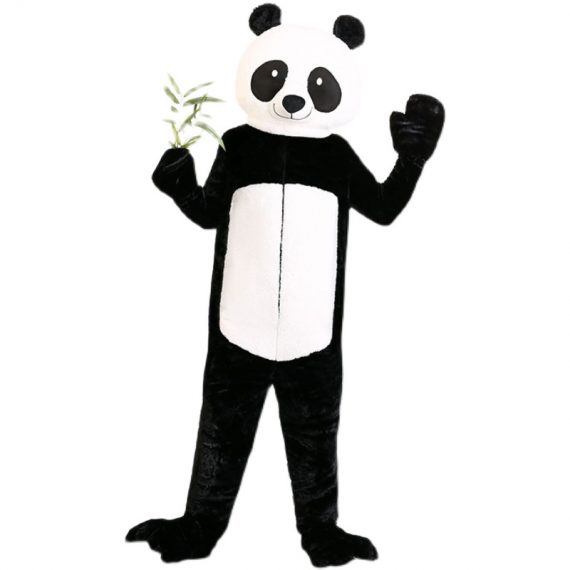 Panda Bodysuit Costume For Unisex