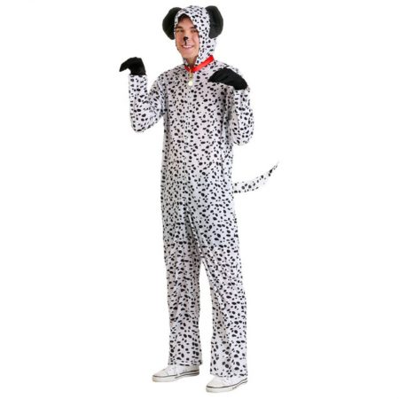 Unisex Spotted Dog One Piece Costume