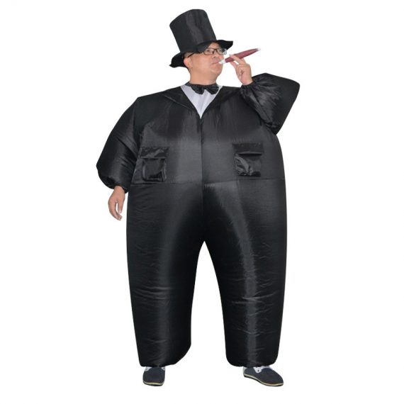 Funny Capitalist Inflatable Costume For Adult