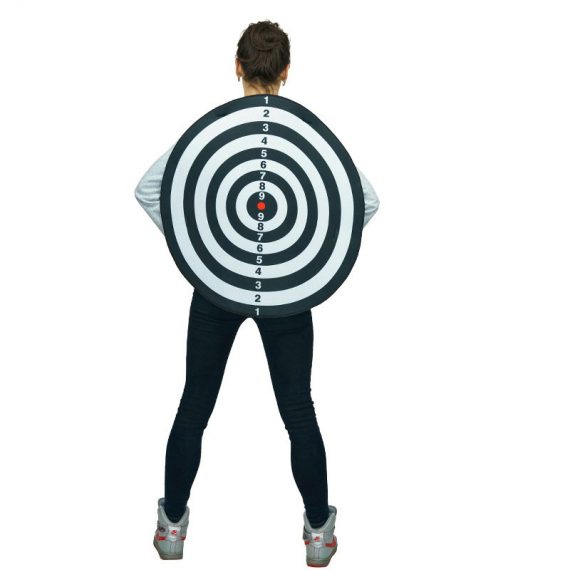 Funny Dart Target Costume For Unisex
