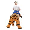 Riding Tiger Inflatable Costume