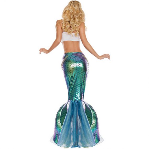 Dark Sea Little Mermaid Costume