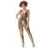 80s Women’s Disco Theme Party Costume Jumpsuit