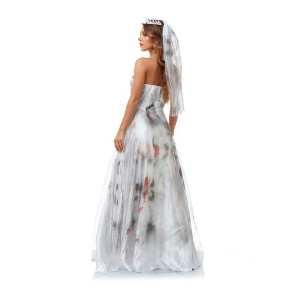 White Ghost Bride Costume