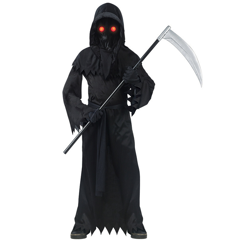 Kids Grim Reaper Halloween Costume - MYanimec