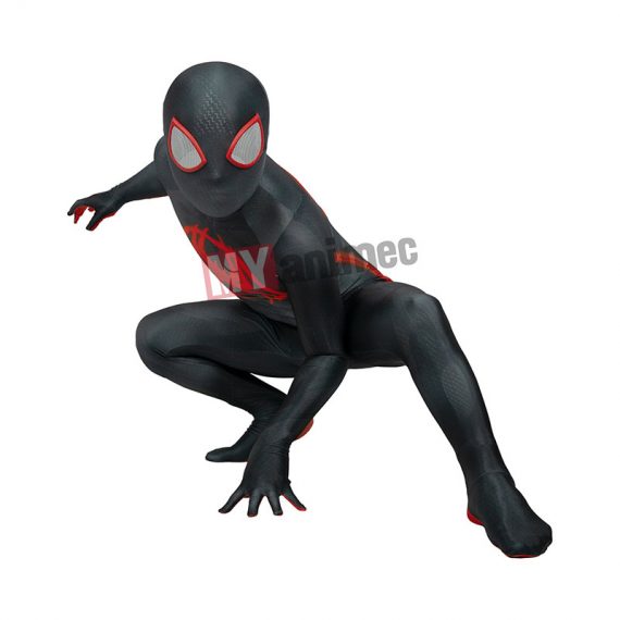 Kids Spider Man Across the Spider Verse Miles Morales Costume