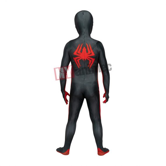 Kids Spider Man Across the Spider Verse Miles Morales Costume