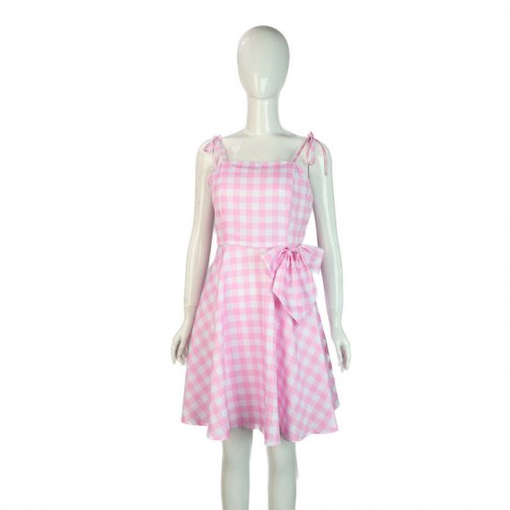 Margot Robbie Pink Dress Barbie Costume