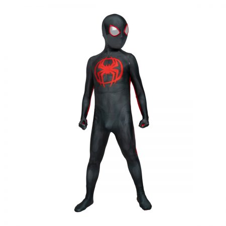 Kids Spider Man Across the Spider Verse Miles Morales Costume