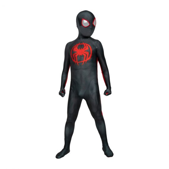 Kids Spider Man Across the Spider Verse Miles Morales Costume