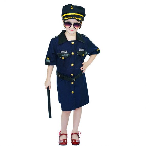 Police Uniforms Costume For Kids