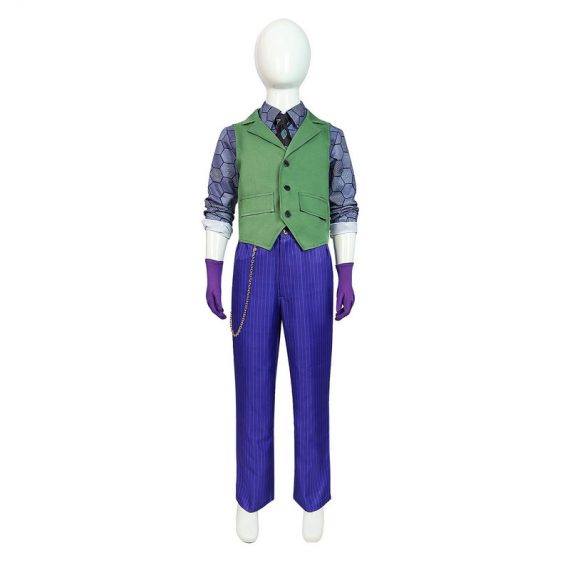 Kids Batman The Dark Knight Joker Costume