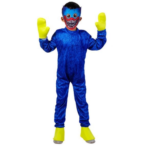 Kids Huggy Wuggy Costume - Myanimec