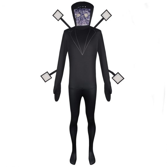 TV Man Skibidi Toilet Costume