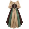 Halloween Retro Dress Medieval Costume