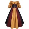 Halloween Retro Dress Medieval Costume