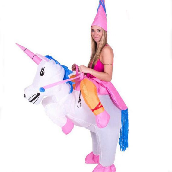 Cute Unicorn Christmas Inflatable Costume