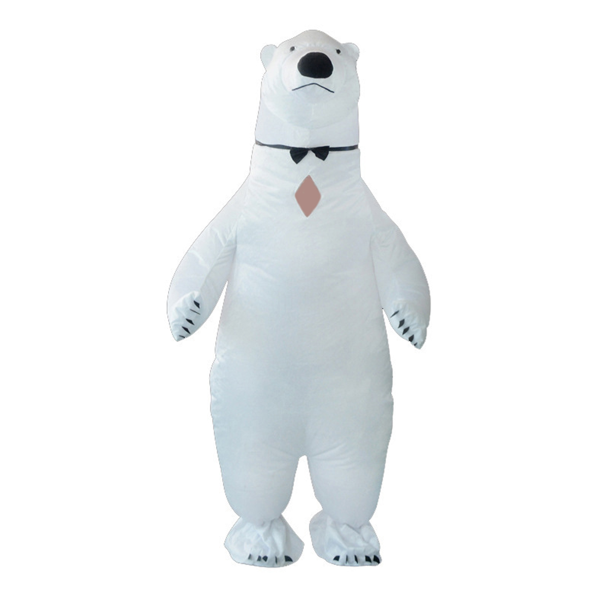 White North Bear Christmas Inflatable Costume - MYanimec