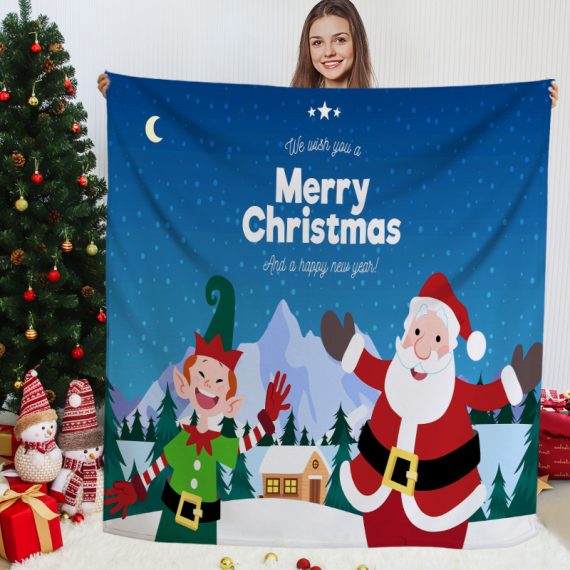 70 x 86-in Christmas Throws