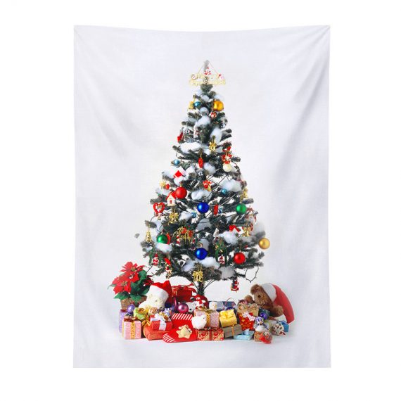 Warm Christmas Bedside Tapestry