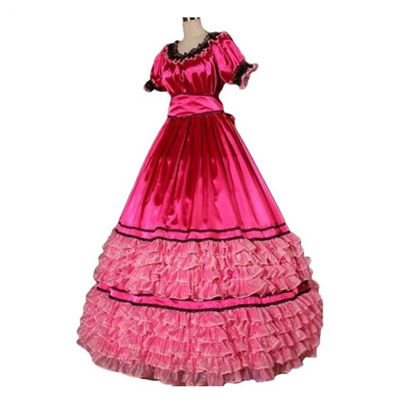 Victorian Women’s Clothing Ball Gown Dress Retro Halloween Costume