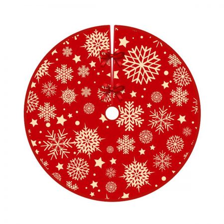 Merry Christmas Message Tree Skirt